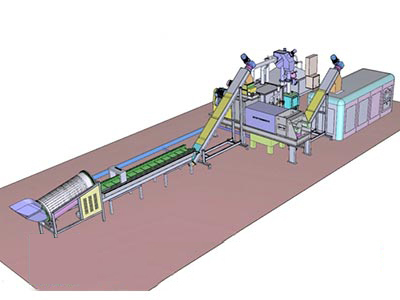 濕垃圾發(fā)酵生產(chǎn)線